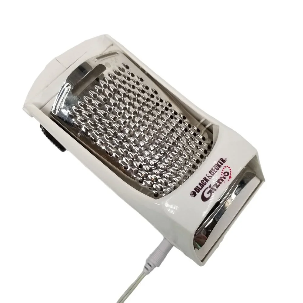 Black Decker Gizmo Automatic Grater GG100 White Cordless